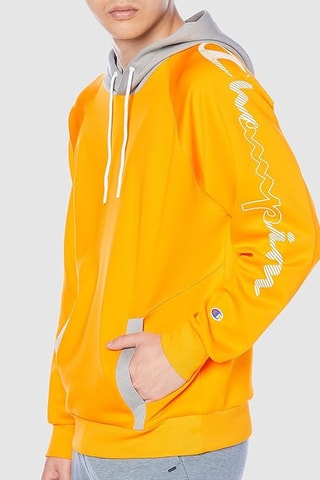 Sudadera con capucha - Amarillo