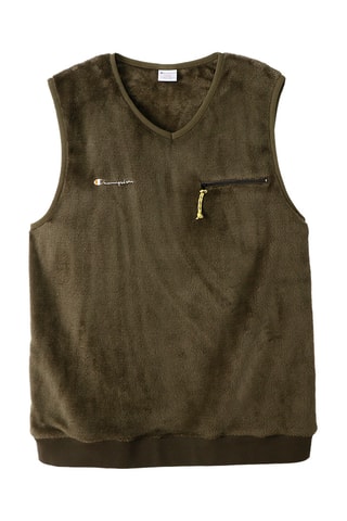 Sudadera sin mangas - Caqui