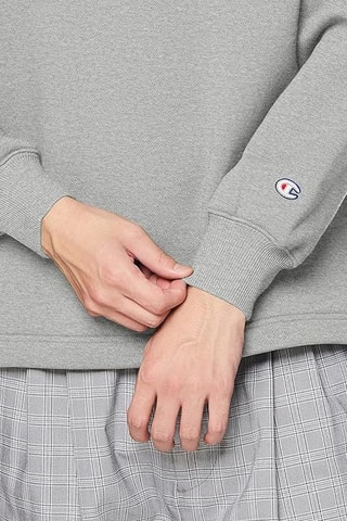 Sudadera - Gris claro jaspeado
