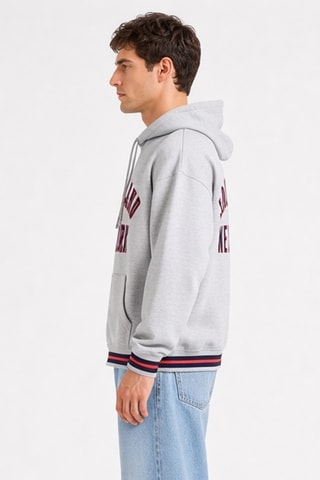Sudadera con capucha - Gris claro