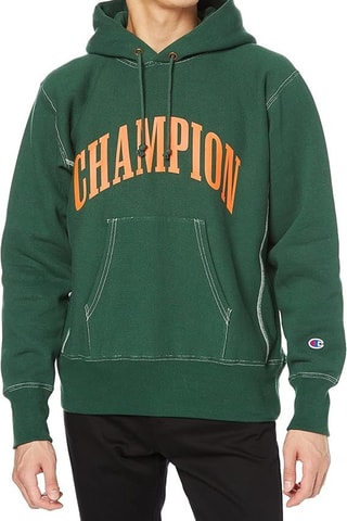 Sudadera con capucha - Verde oscuro