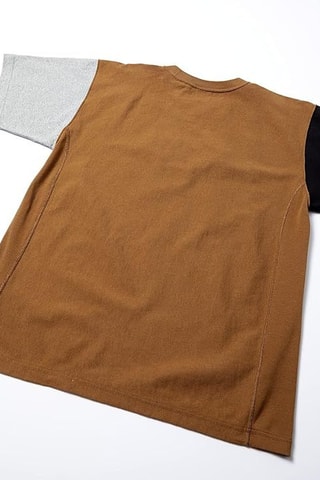 Camiseta relaxed - Caqui