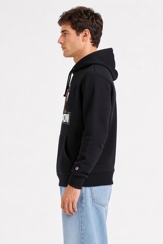 Sudadera con capucha - Negro