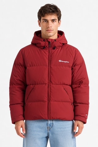 Anorak con capucha - Burdeos