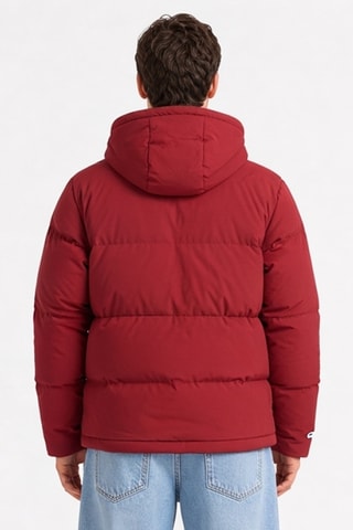 Anorak con capucha - Burdeos