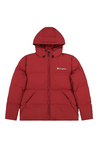 Anorak con capucha - Burdeos