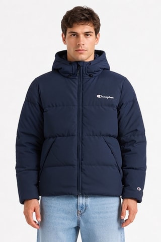 Anorak con capucha - Azul marino