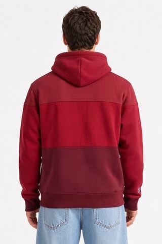 Sudadera con capucha - Rojo