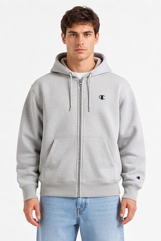 Sudadera con capucha - Gris claro