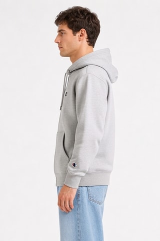 Sudadera con capucha - Gris claro