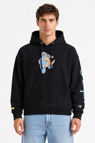 Sudadera con capucha - Negro