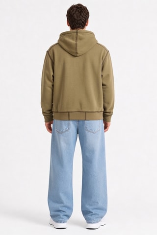 Sudadera con capucha - Caqui