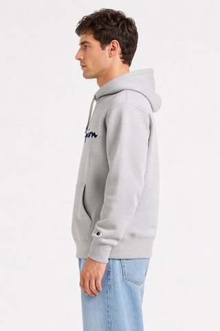 Sudadera con capucha - Gris claro jaspeado