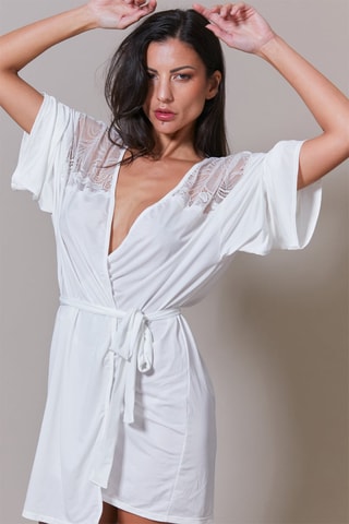 Kimono y tanga Baly - Marfil