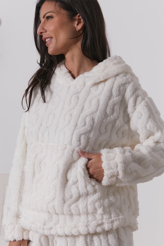 Pijama polar Ual - Crudo