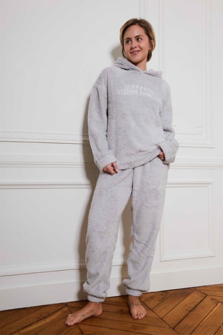 Pijama polar Lydie - Gris