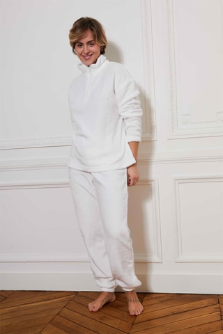 Pijama polar Milly - Blanco