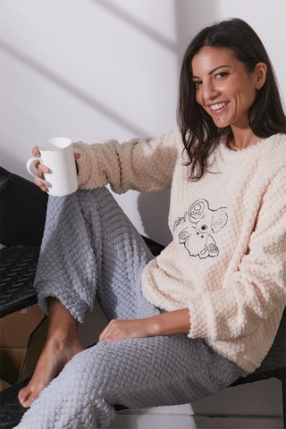 Pijama polar Qalo - Azul - Just For Victoria