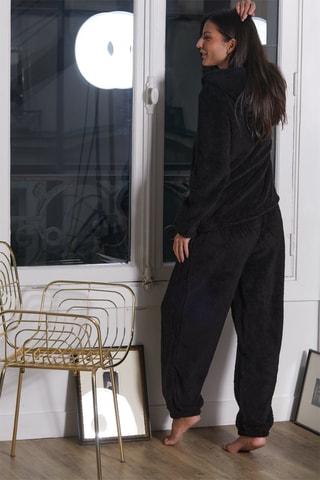Pijama polar Woli - Negro - Just For Victoria