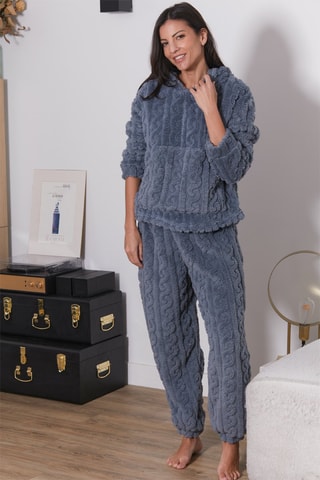 Pijama polar Ual - Gris - Just For Victoria