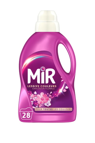 4 x Mir Lessive Couleurs Explosion Florale - 28 lavages