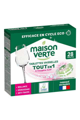 4 x 28 tablettes Oxygène Actif Maison Verte