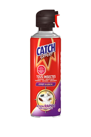 3 x Aérosol Tous Insectes Volants et Rampants catch expert - 400 ml