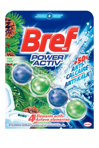 5 x Bloc WC Power Activ' Pin Bref