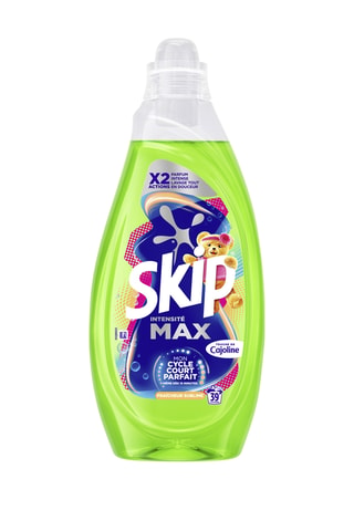 4 x Lessive liquide skip mon cycle court parfait - intensité fraîcheur sublime touche de cajoline - 39 lavages