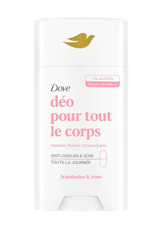 3 x Déodorant corps Framboise & Rose Dove - 75 ml