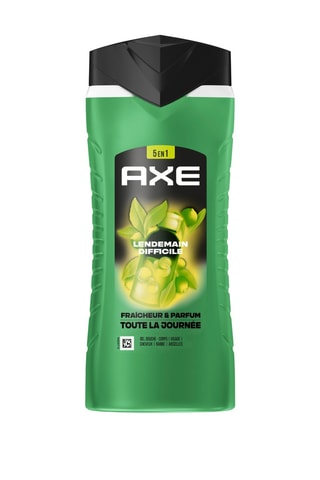 3 x Gel douche 5-en-1 Lendemain Difficile Axe - 400 ml