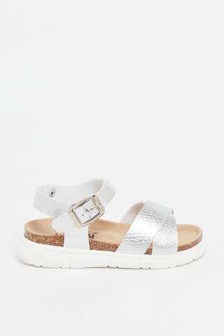 Sandalen Zeus zilverkleurig
