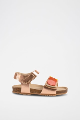 Sandalen Zalmkleurig