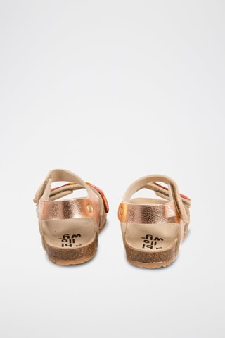 Sandalen Zalmkleurig