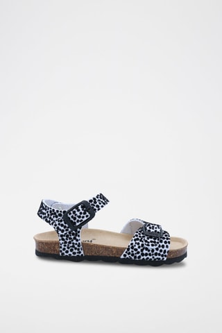 Sandalen Rosso Wit en Zwart