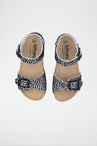Sandalen Rosso Wit en Zwart