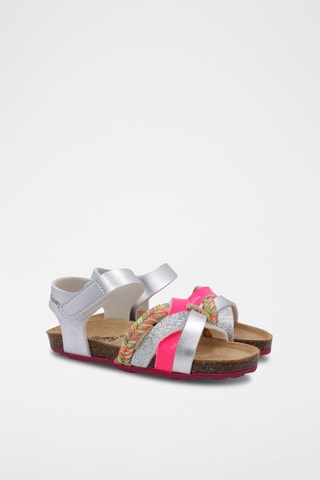 Sandalen Rosso Zilverkleurig