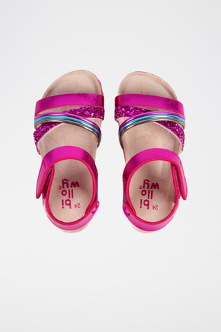 Sandalen Fuchsia