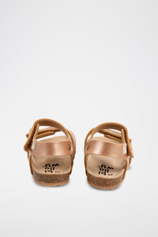 Sandalen Zalmkleurig