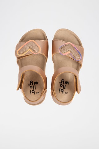 Sandalen Zalmkleurig