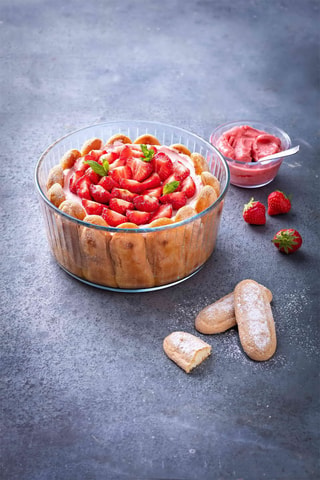 Stampo in vetro borosilicato Bake & Enjoy - 21 cm