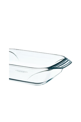 3 pirofile in vetro borosilicato - 31 x 20 - 35 x 23 e 39 x 25 cm