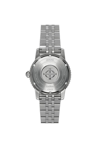 Reloj automático de acero - Plateado y azul