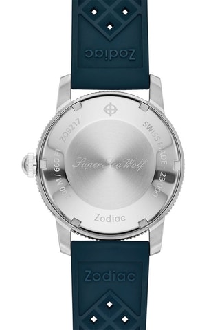 Reloj automático de caucho - Azul