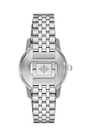 Reloj automático de acero - Plateado y verde