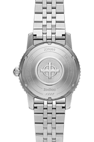 Reloj automático de acero - Plateado y verde