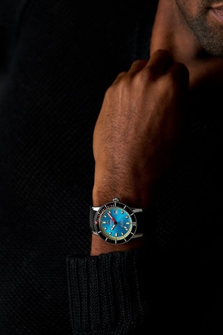 Reloj automático de caucho - Negro