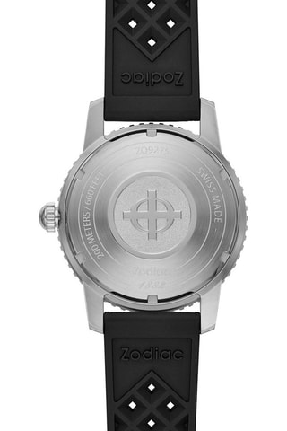 Reloj automático de caucho - Negro