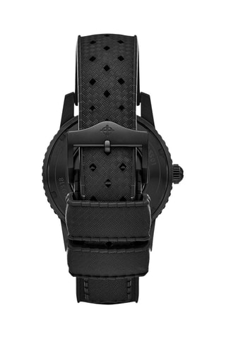 Reloj automático de caucho - Negro