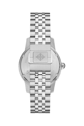 Reloj automático de acero - Plateado y verde